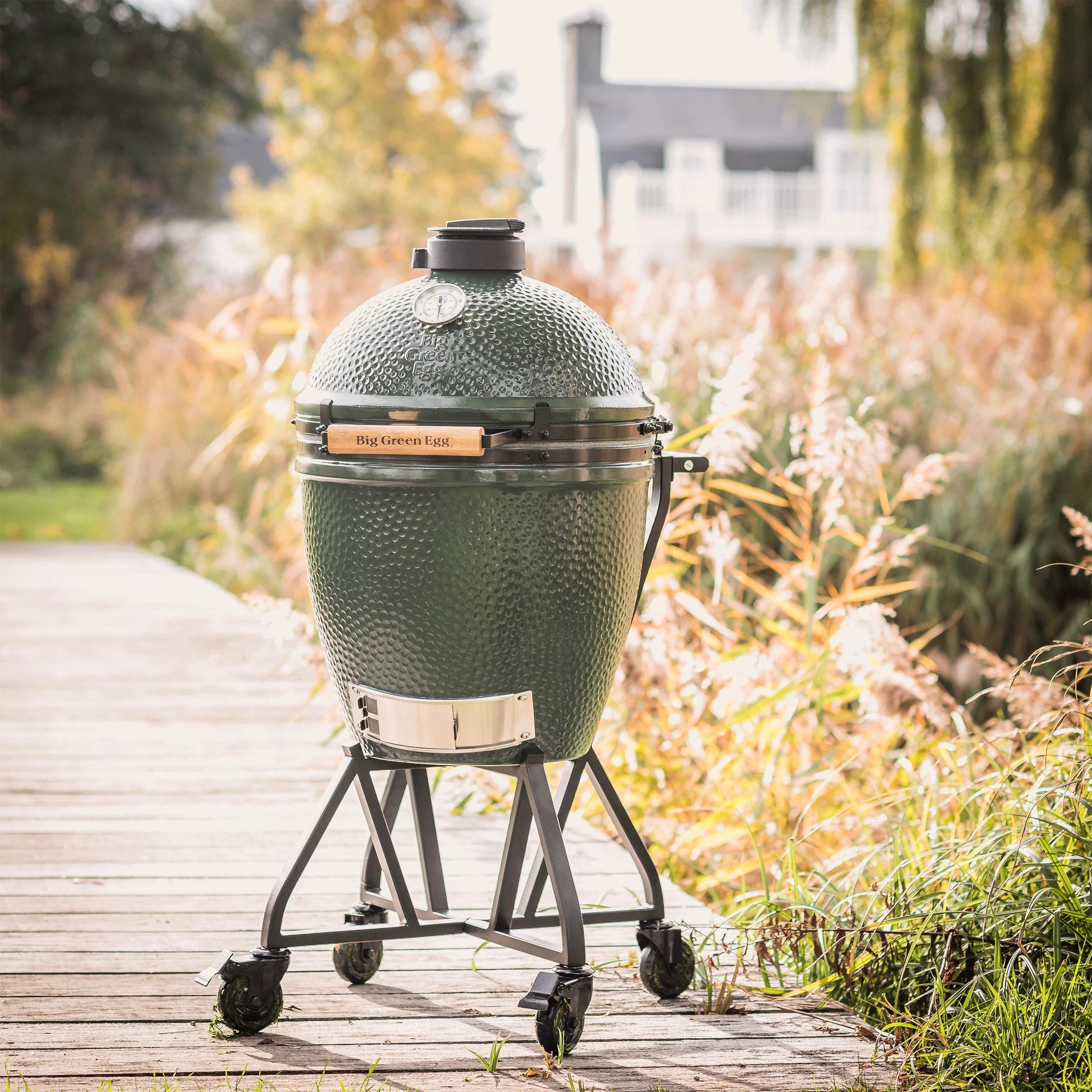 Large Big Green Egg in an intEGGrated Nest+Handler Package - Image 4